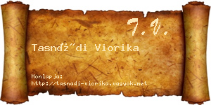 Tasnádi Viorika névjegykártya